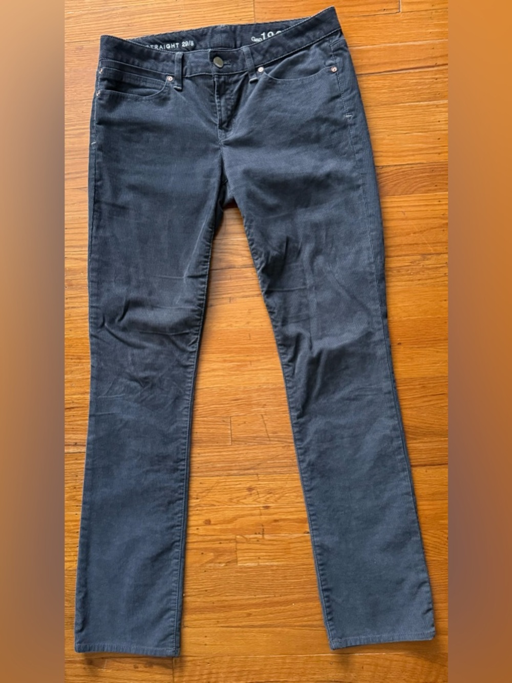 🩶 GAP Women’s Straight Leg Jeans in Anthracite, Size 29/8 🩶